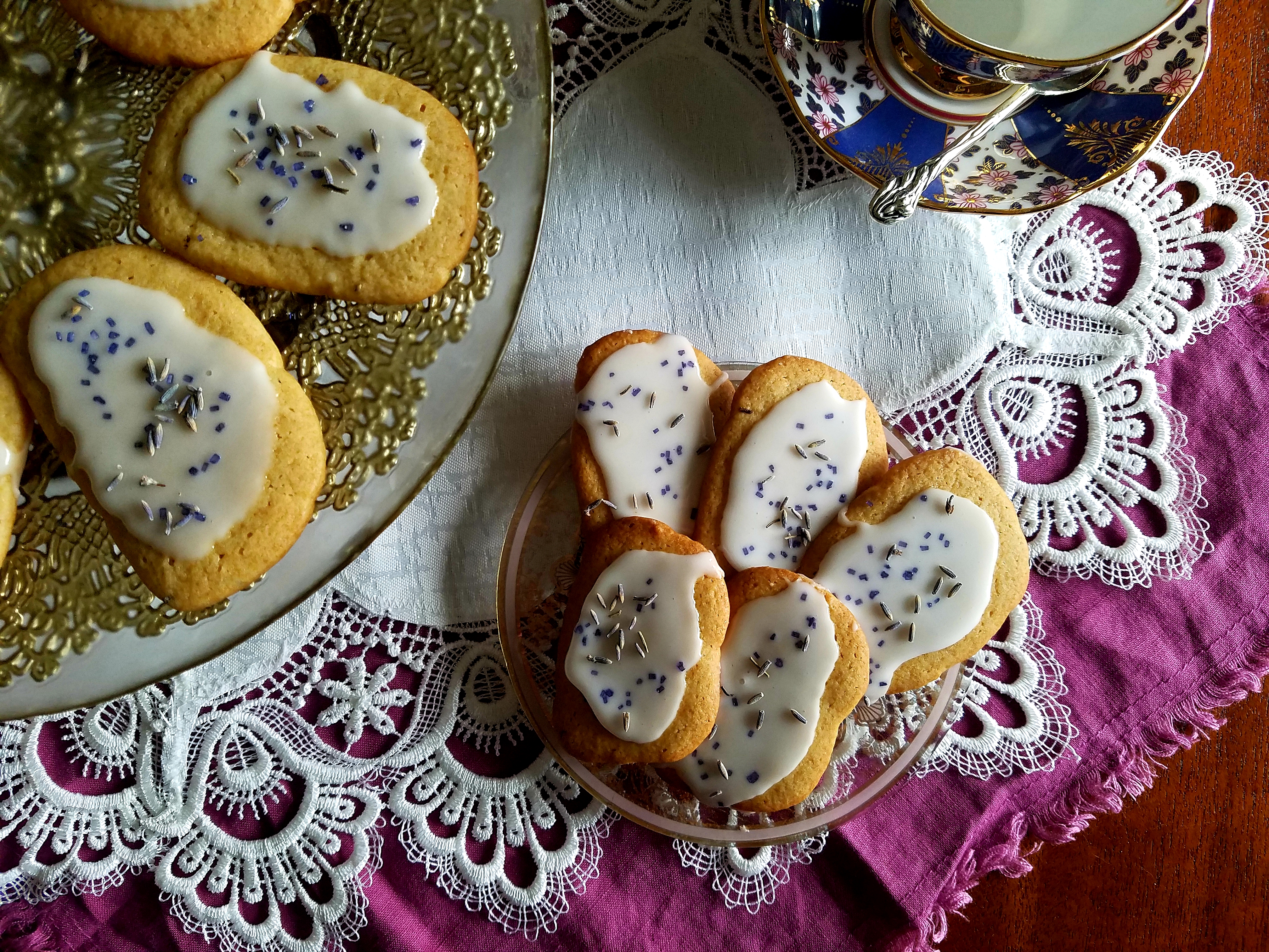Lavender Honey Cookies (Recipe Inspired by LYING IN WAIT)