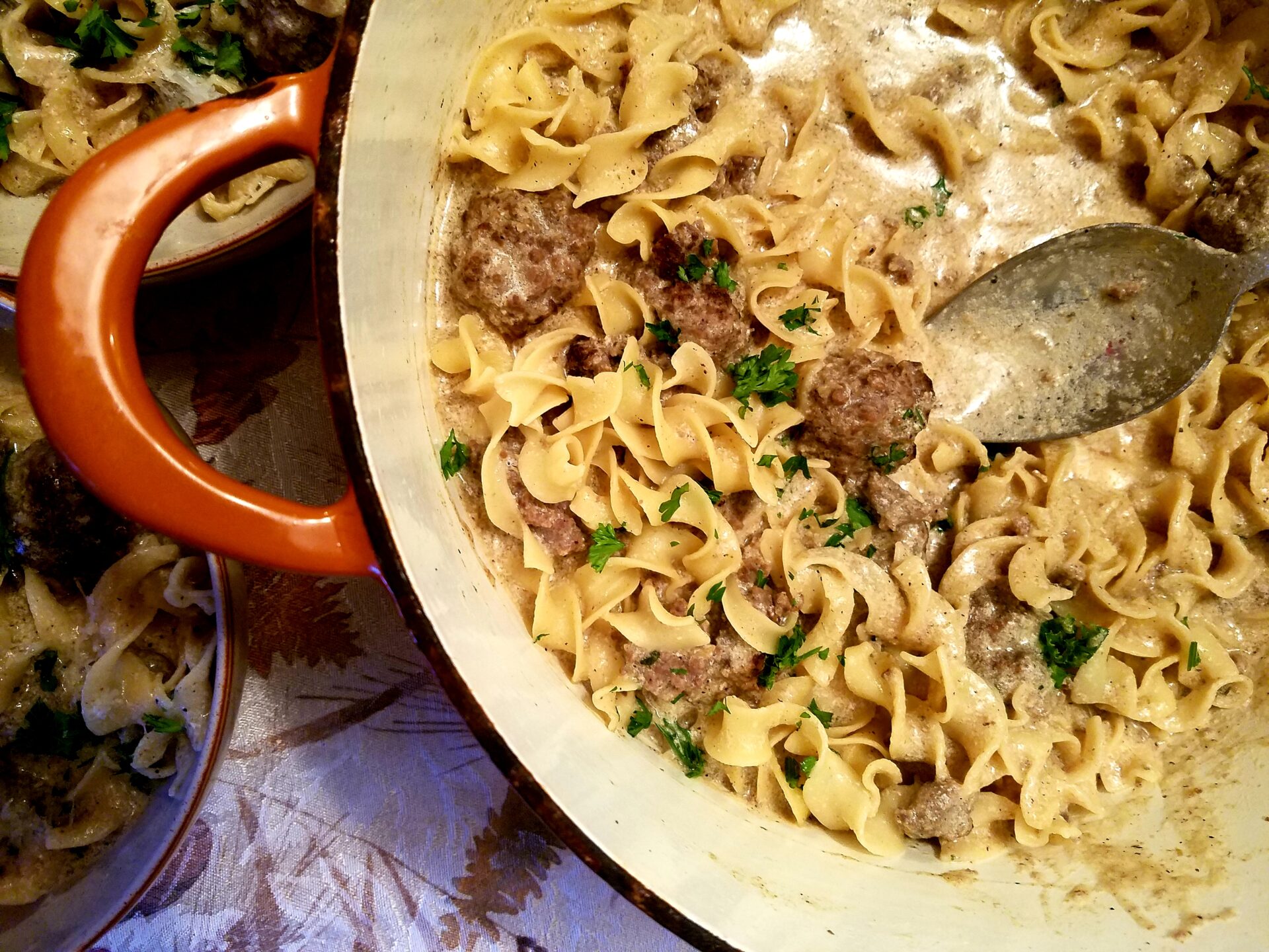 One-Pot Swedish Meatball Pasta