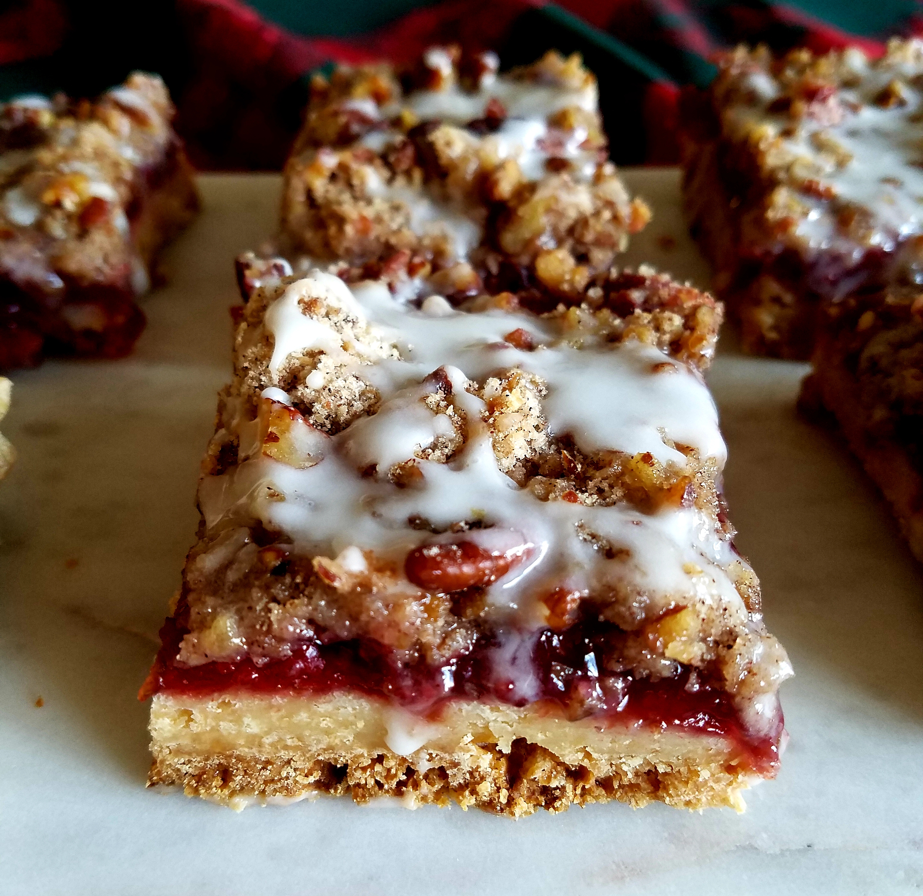 Valerie’s Cherry Pie Bars (Recipe Inspired by FROM THE KITCHEN OF HALF TRUTH)