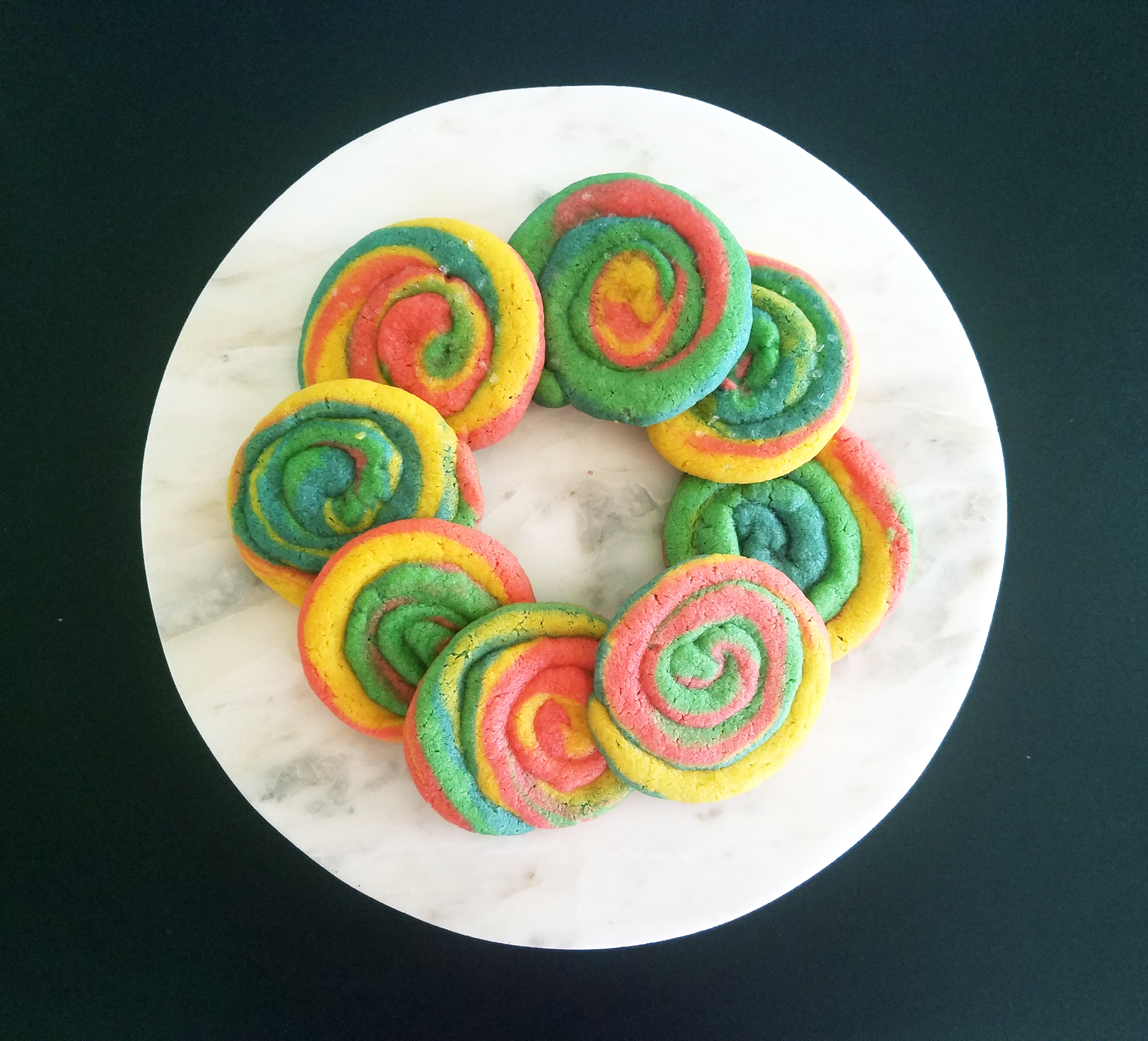 Rainbow Pinwheel Cookies (Recipe Inspired by THE THINGS SHE’S SEEN)