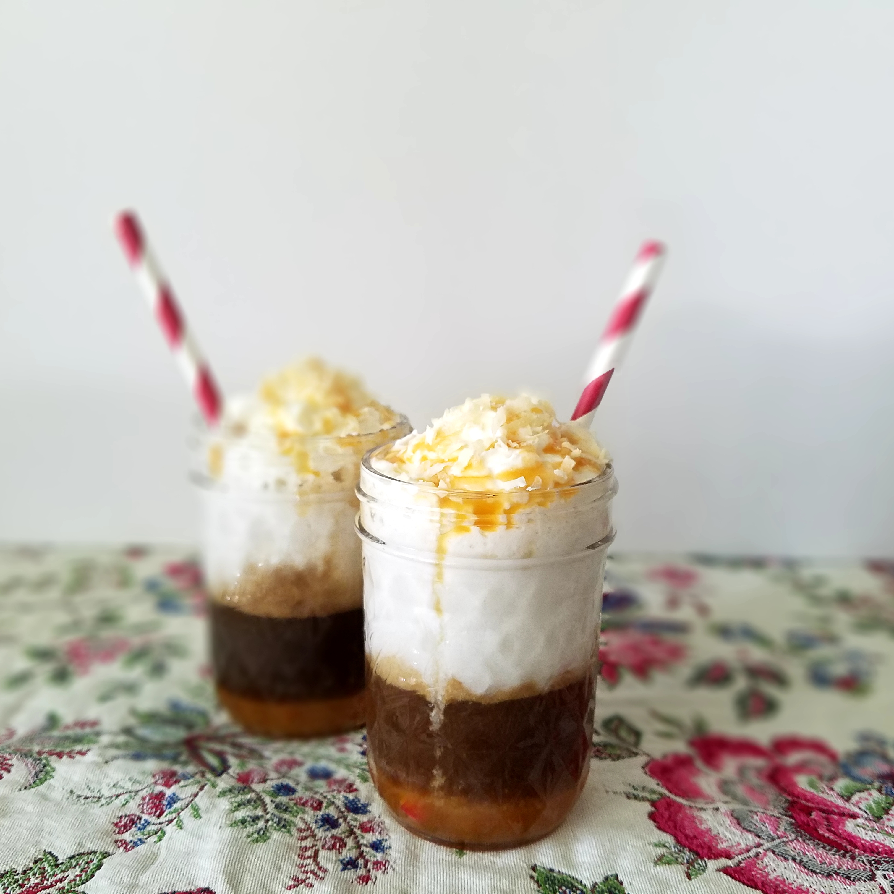 Coconut Iced Caramel Macchiato (Recipe Inspired by I OWE YOU ONE)