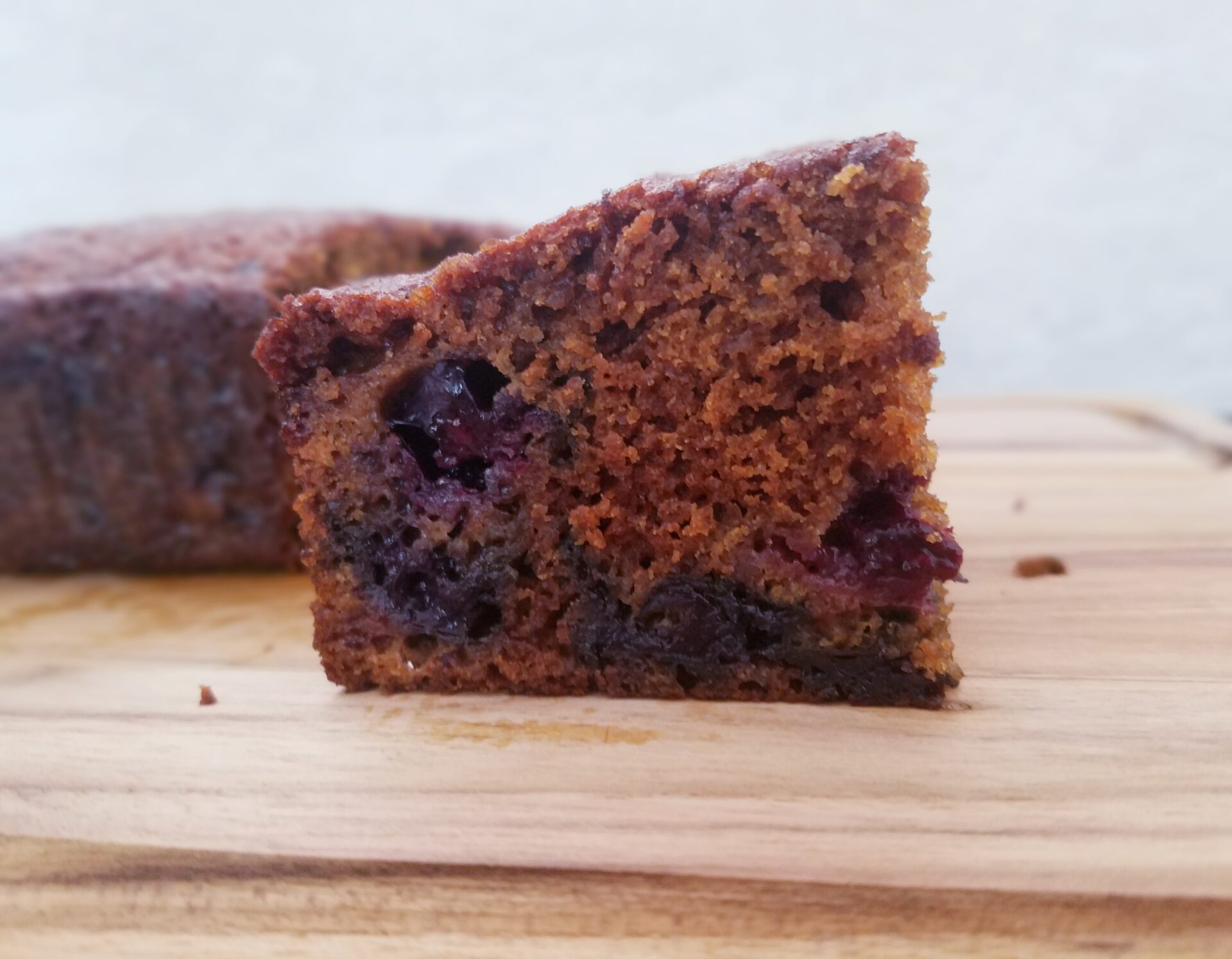 Blueberry Molasses Cake