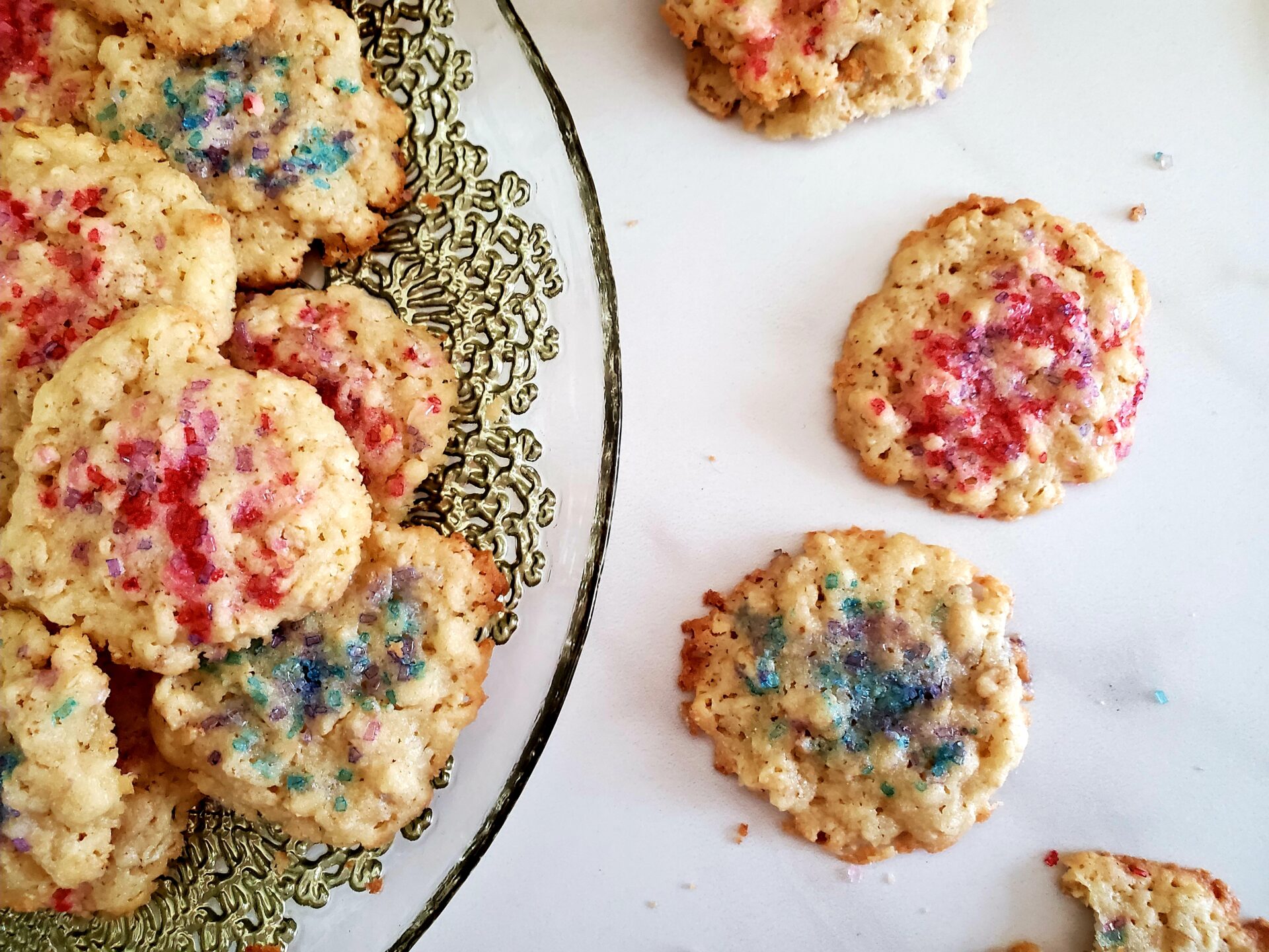 vanilla oatmeal cookies