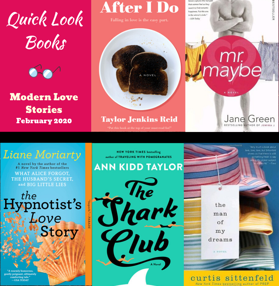 Modern Love Stories book covers