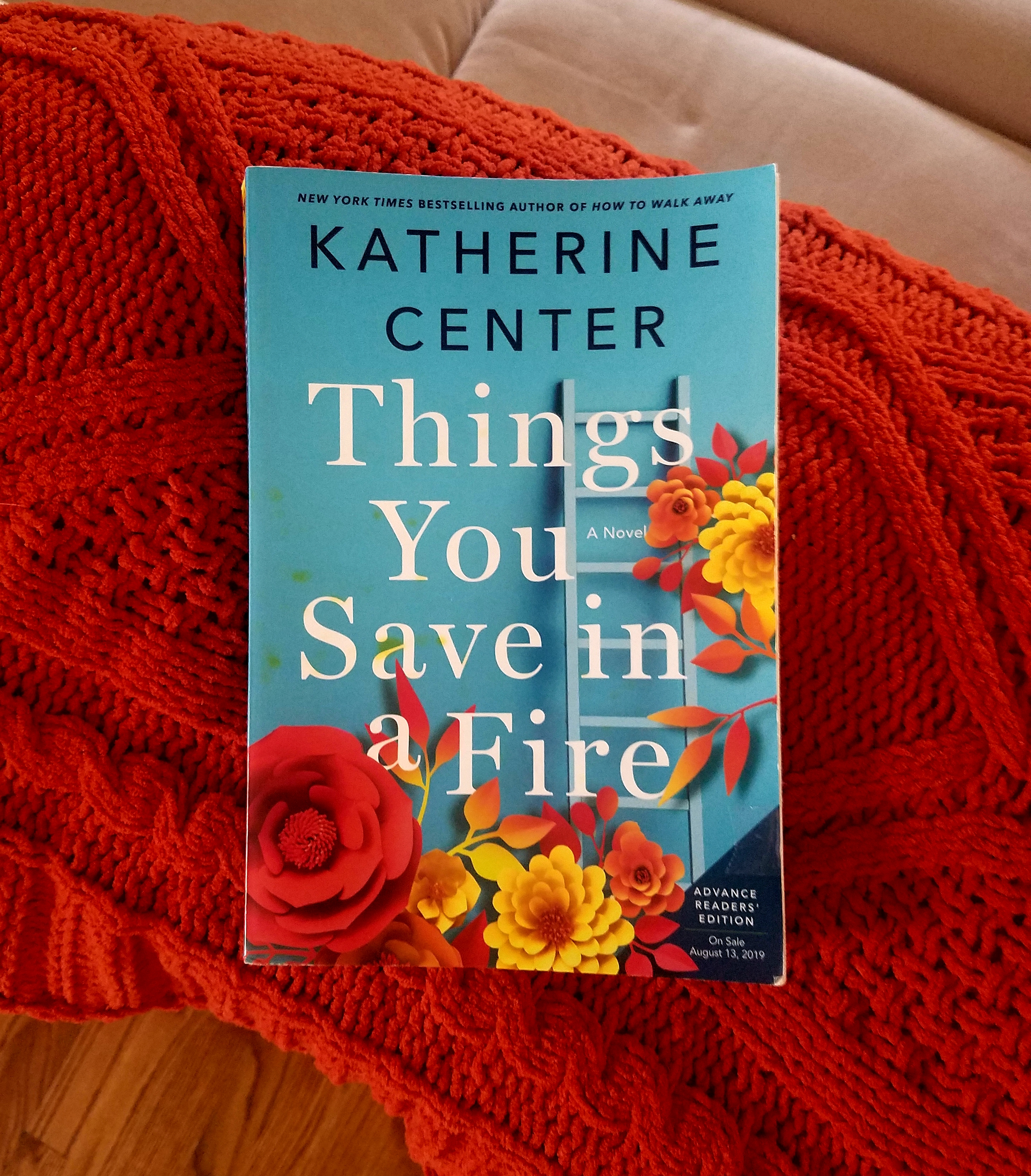 Book Review of THINGS YOU SAVE IN A FIRE