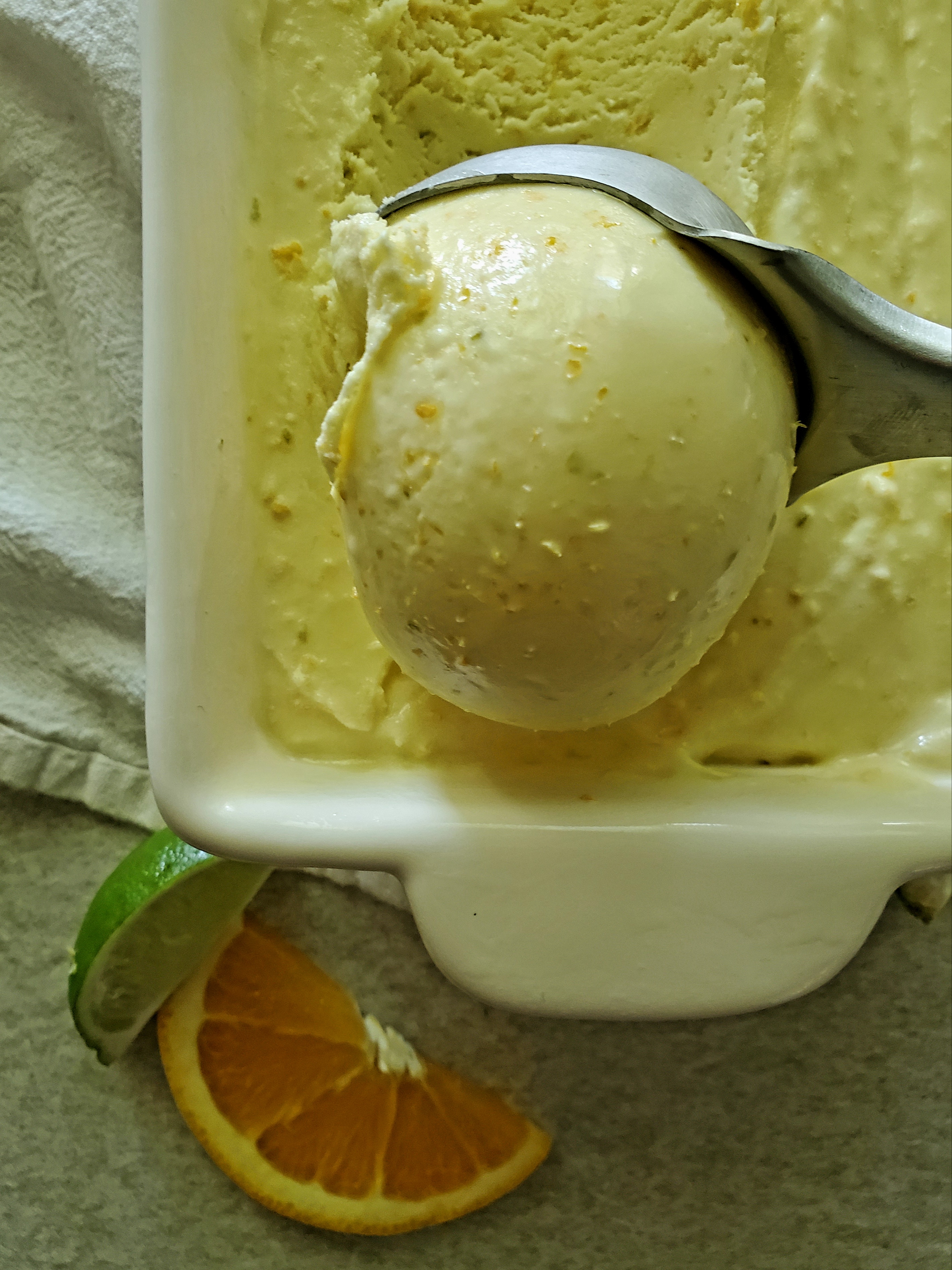 Citrus Breeze Ice Cream (Recipe Inspired by HELLO, SUMMER)