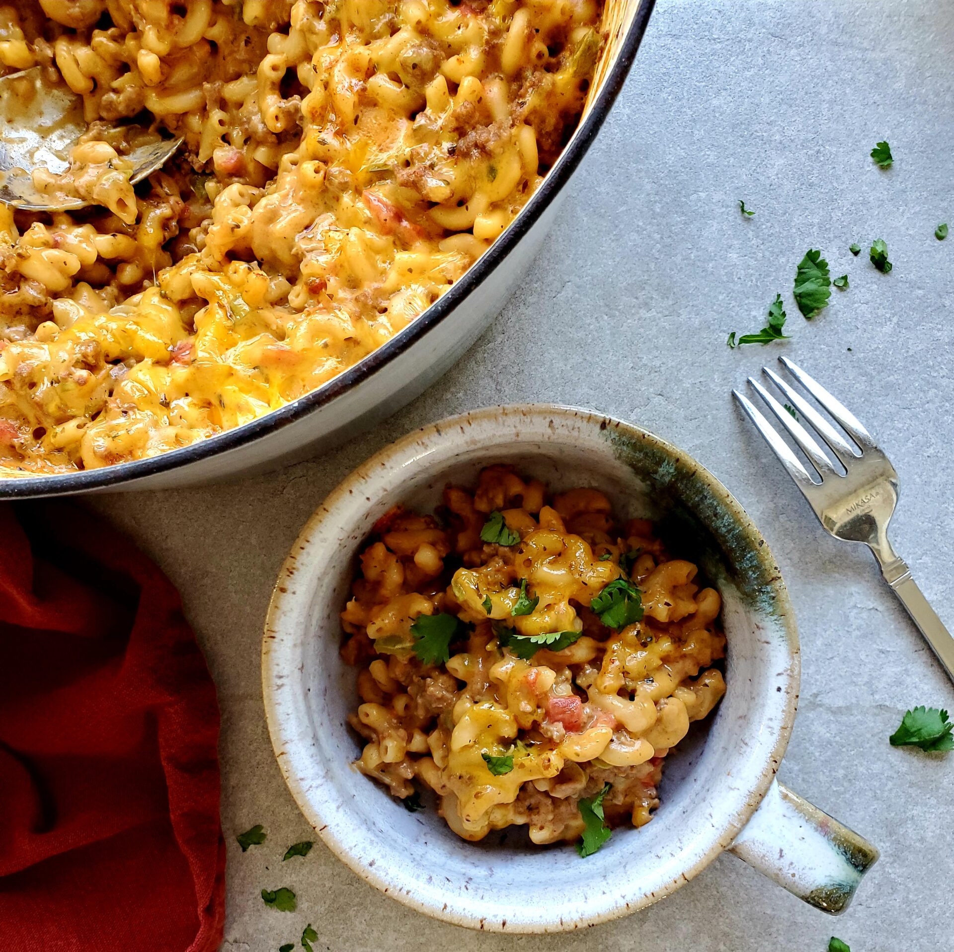 One Pot Cheeseburger Pasta