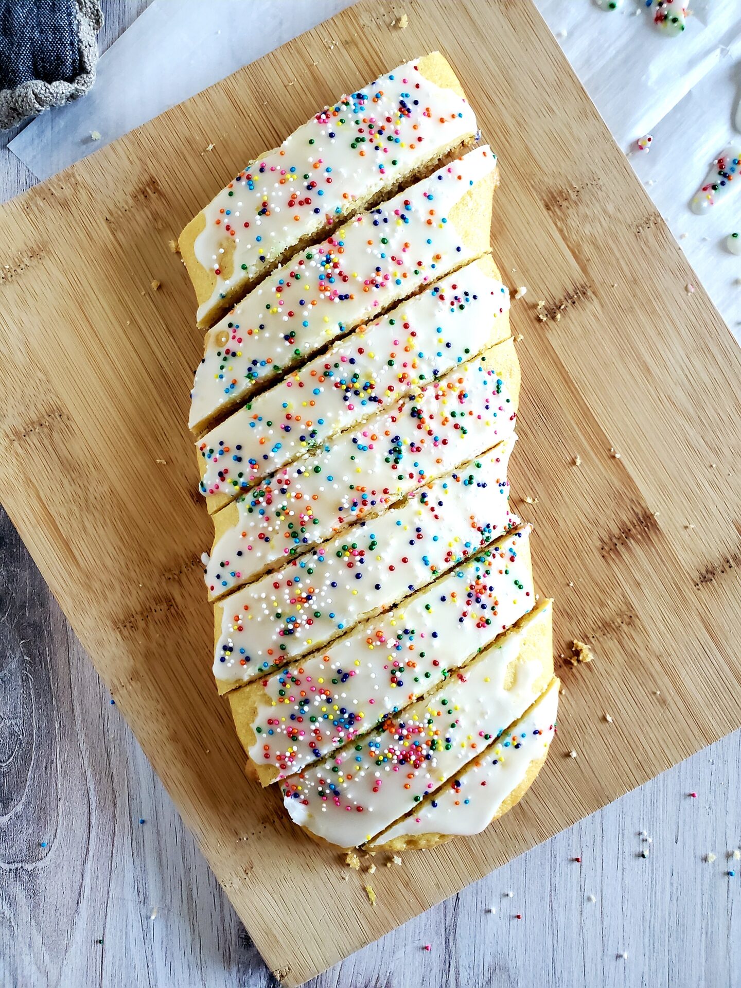 Italian Sprinkle Cookies (Recipe Inspired by THE SUPREME MACARONI COMPANY)