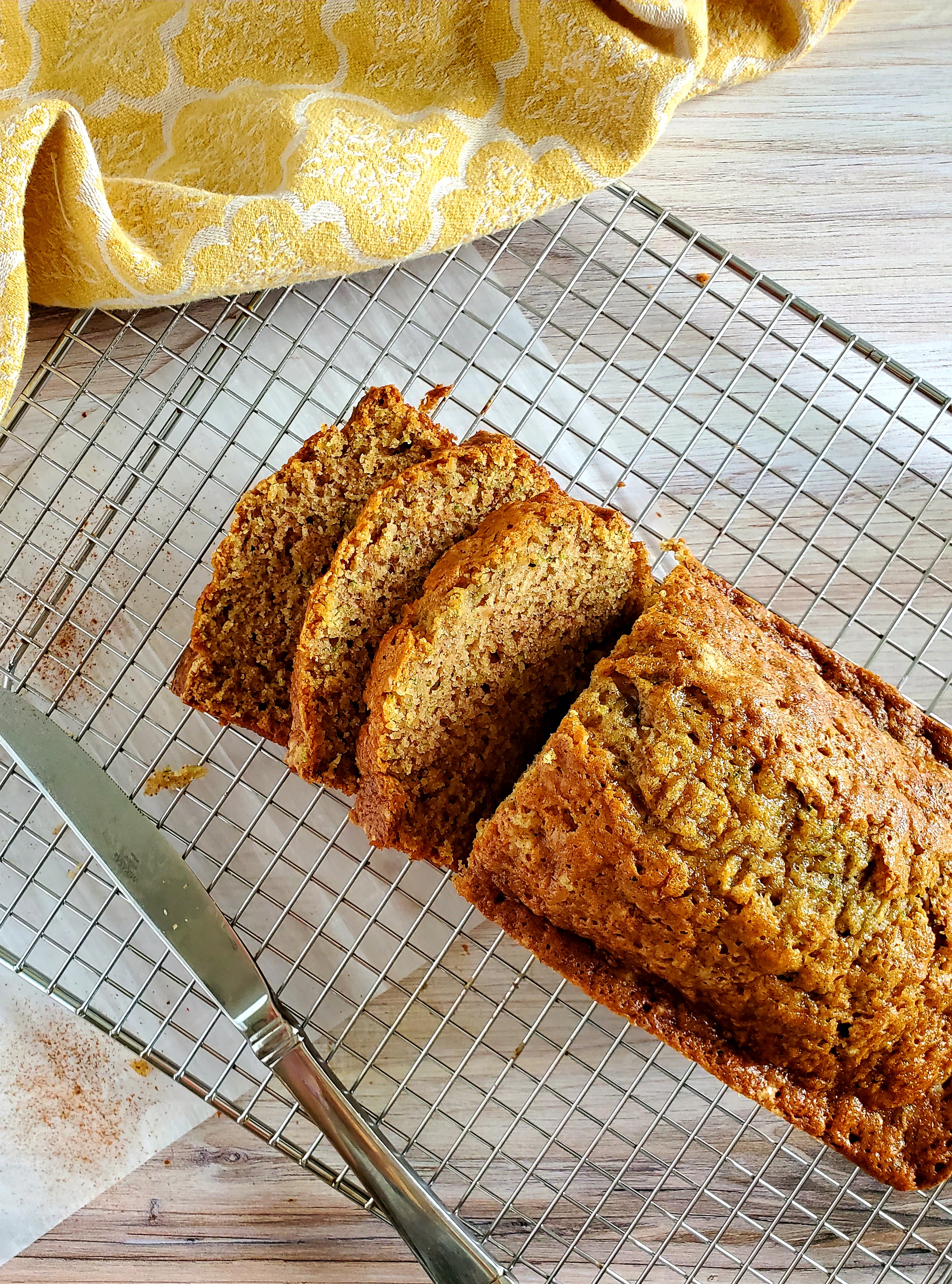 Zucchini Bread (Recipe Inspired by MIDNIGHT AT THE BLACKBIRD CAFE)
