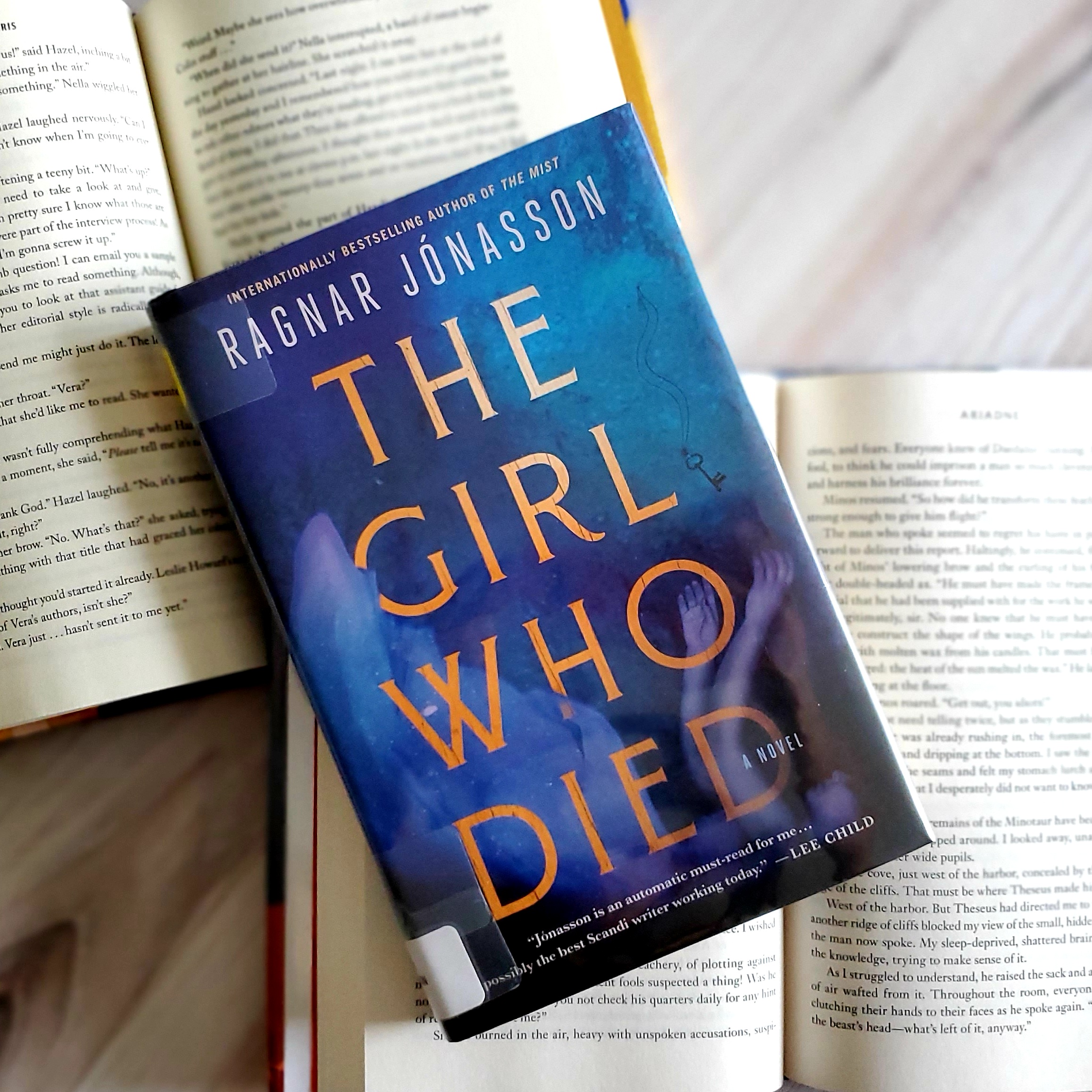 book cover of the girl who died