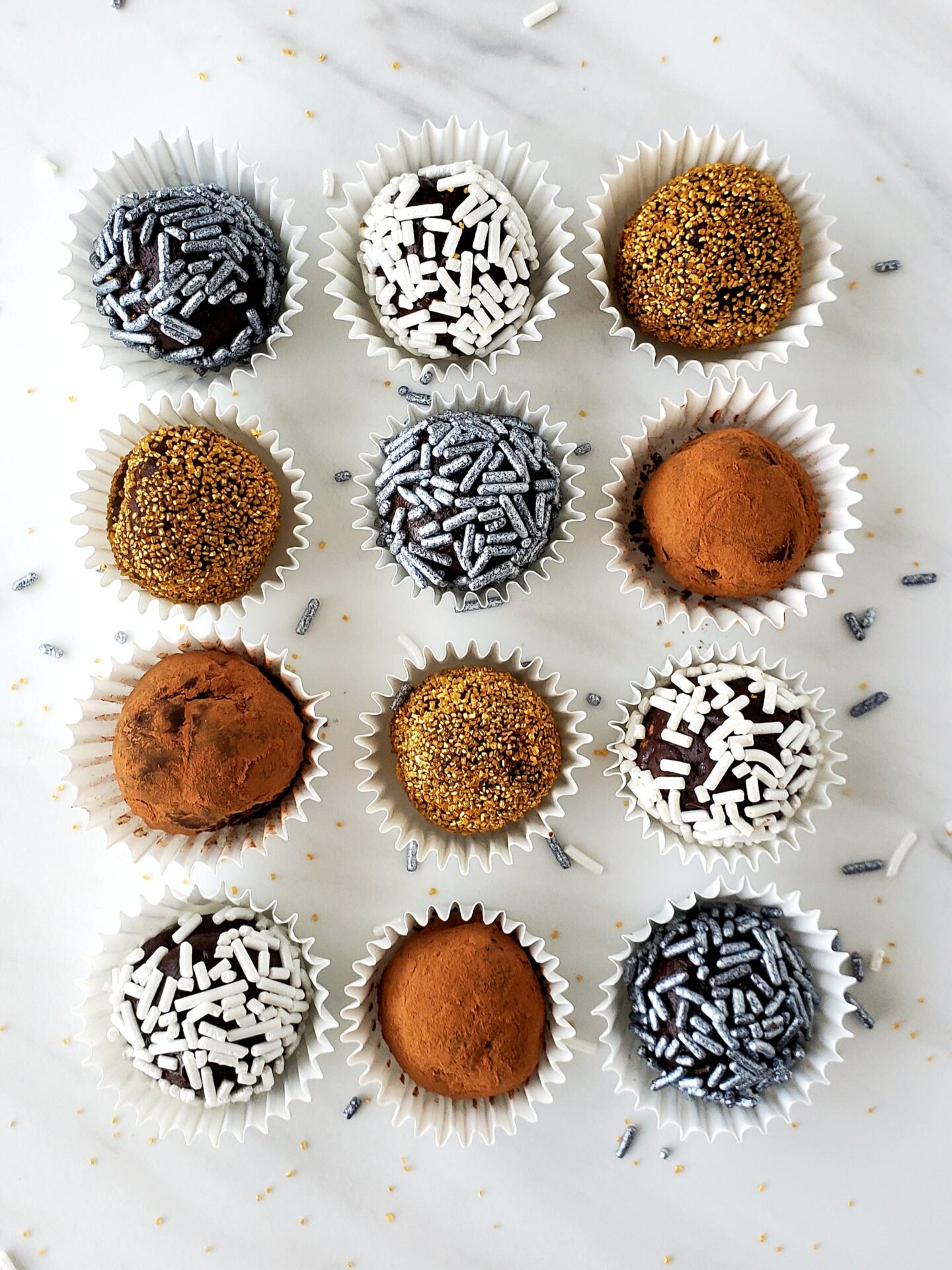 chocolate orange truffles