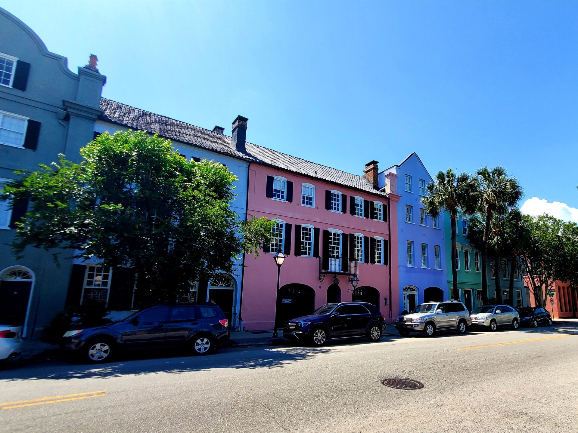 Rainbow Row, Charleston