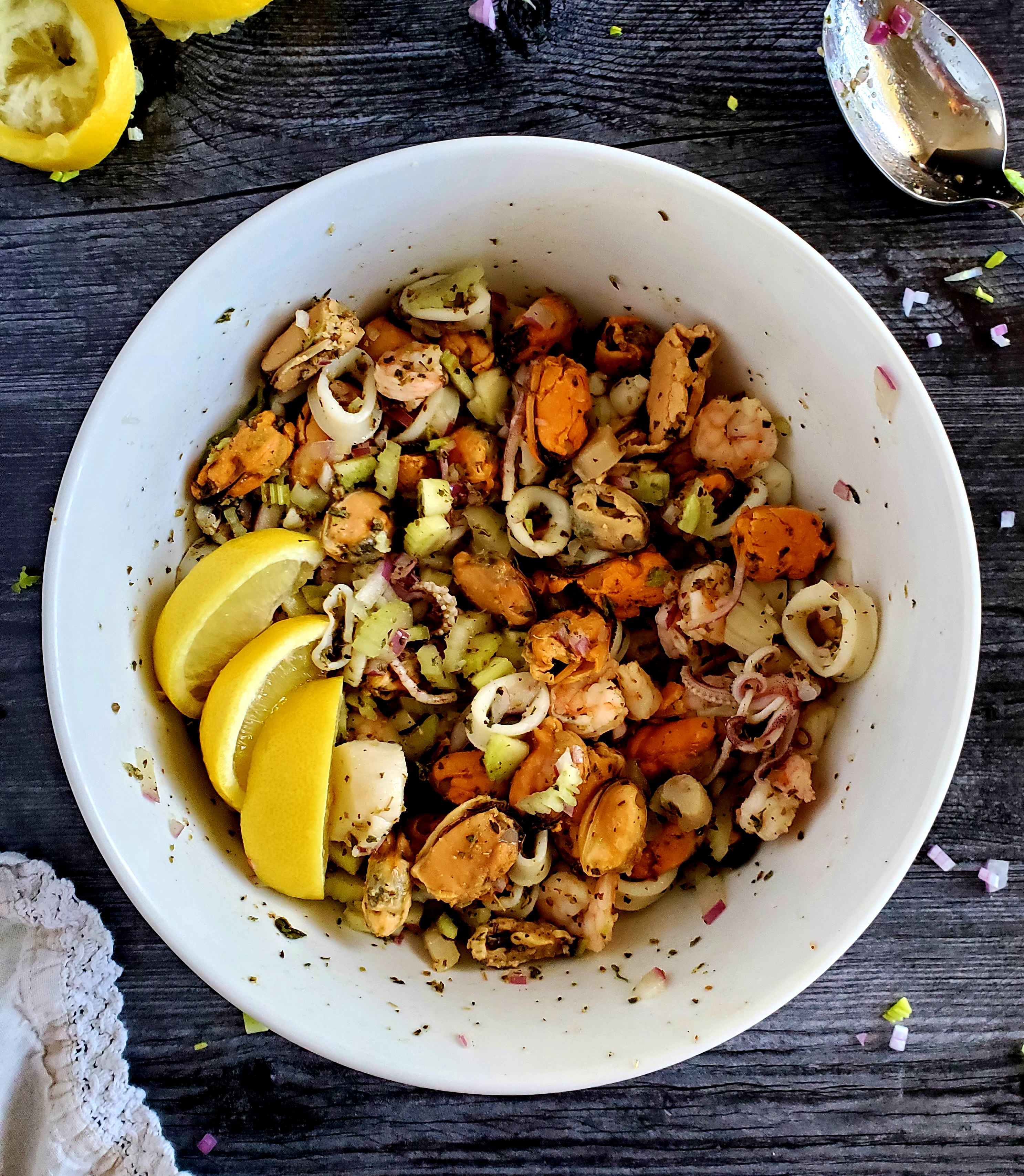 Chilled Seafood Salad (Recipe Inspired by WHERE THE CRAWDADS SING)