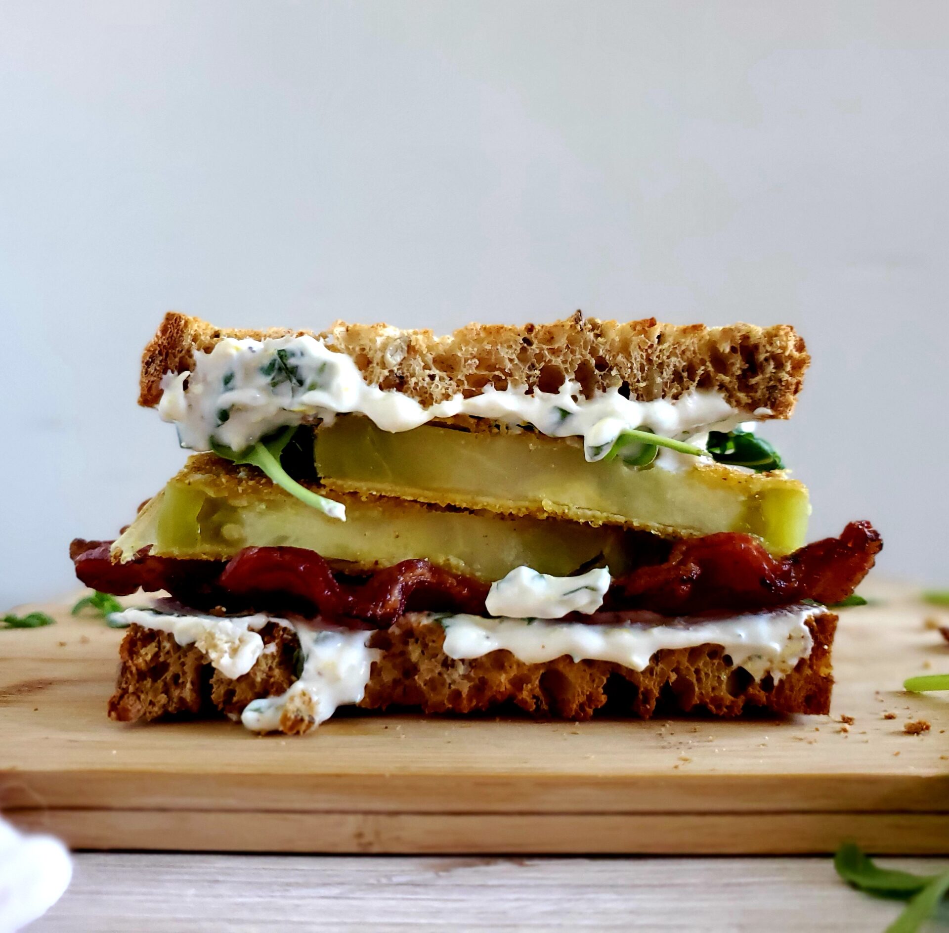 Best Fried Green Tomato BLTs (Recipe Inspired By SURVIVING SAVANNAH)