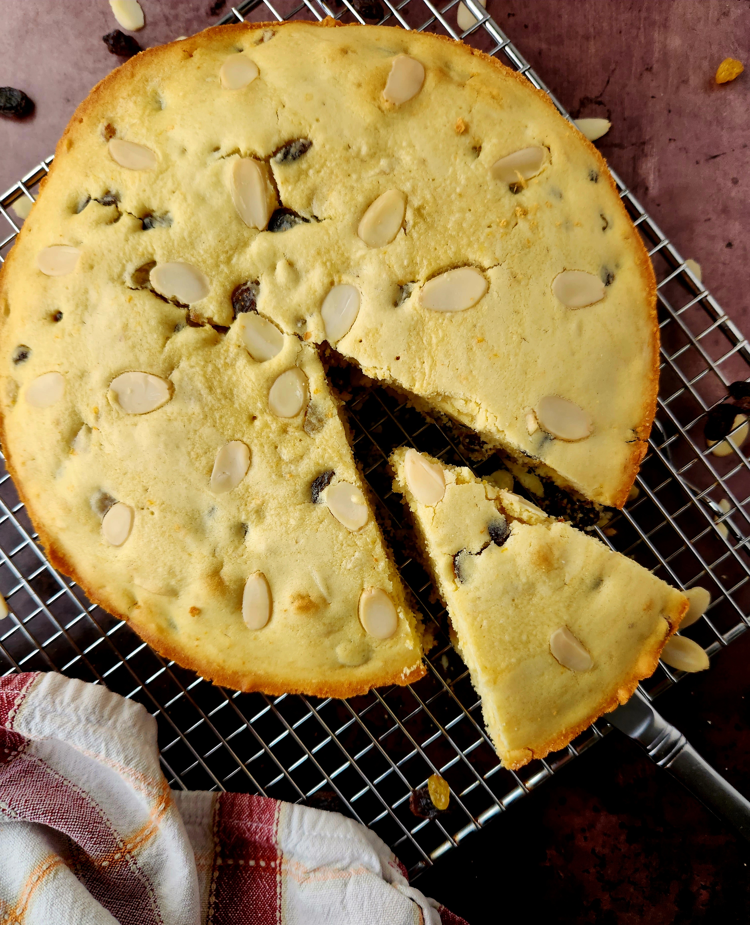 Easy Dundee Cake (Recipe Inspired by THE WINTER SEA)
