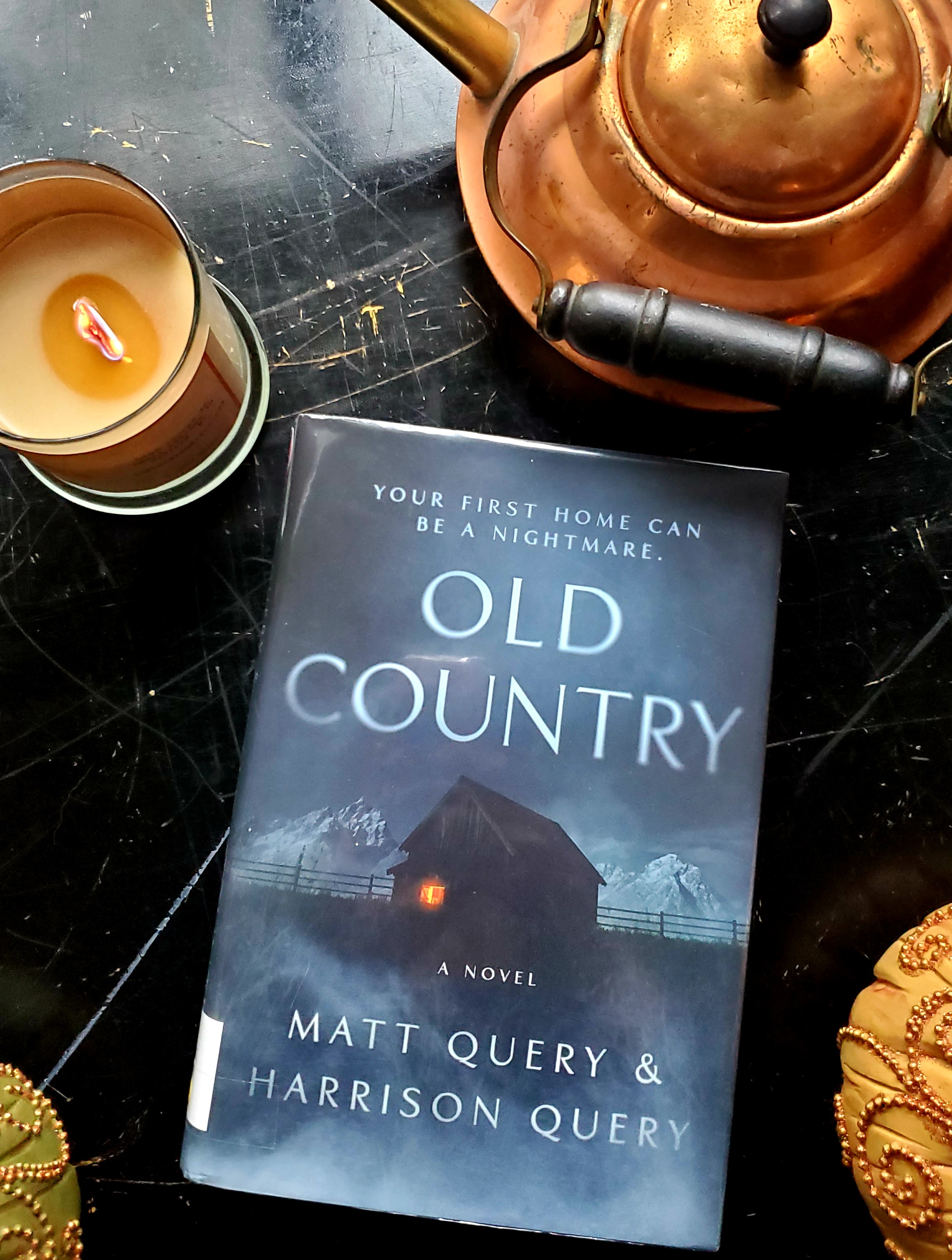 book cover for old country