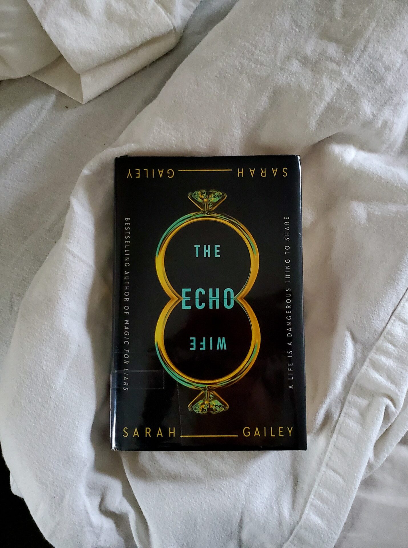 Book cover of THE ECHO WIFE by Sarah Gailey