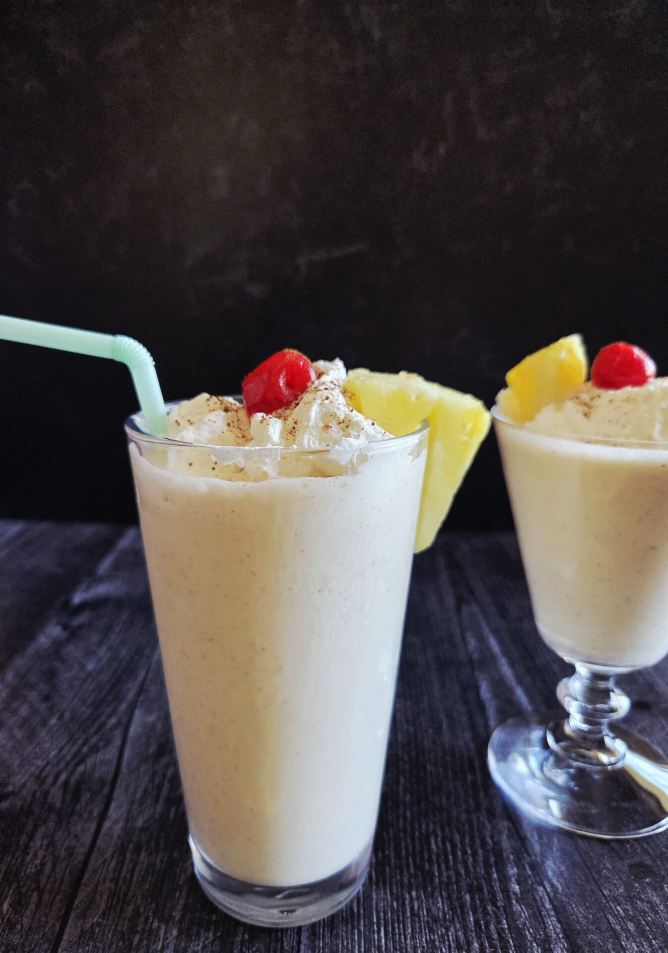 Roasted Pineapple Milkshakes (Recipe Inspired by THE CONTINENTAL DIVIDE)