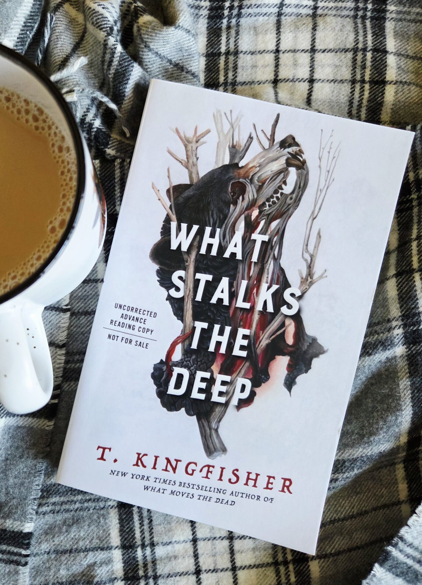 book cover for what stalks the deep by t kingfisher ursula vernon