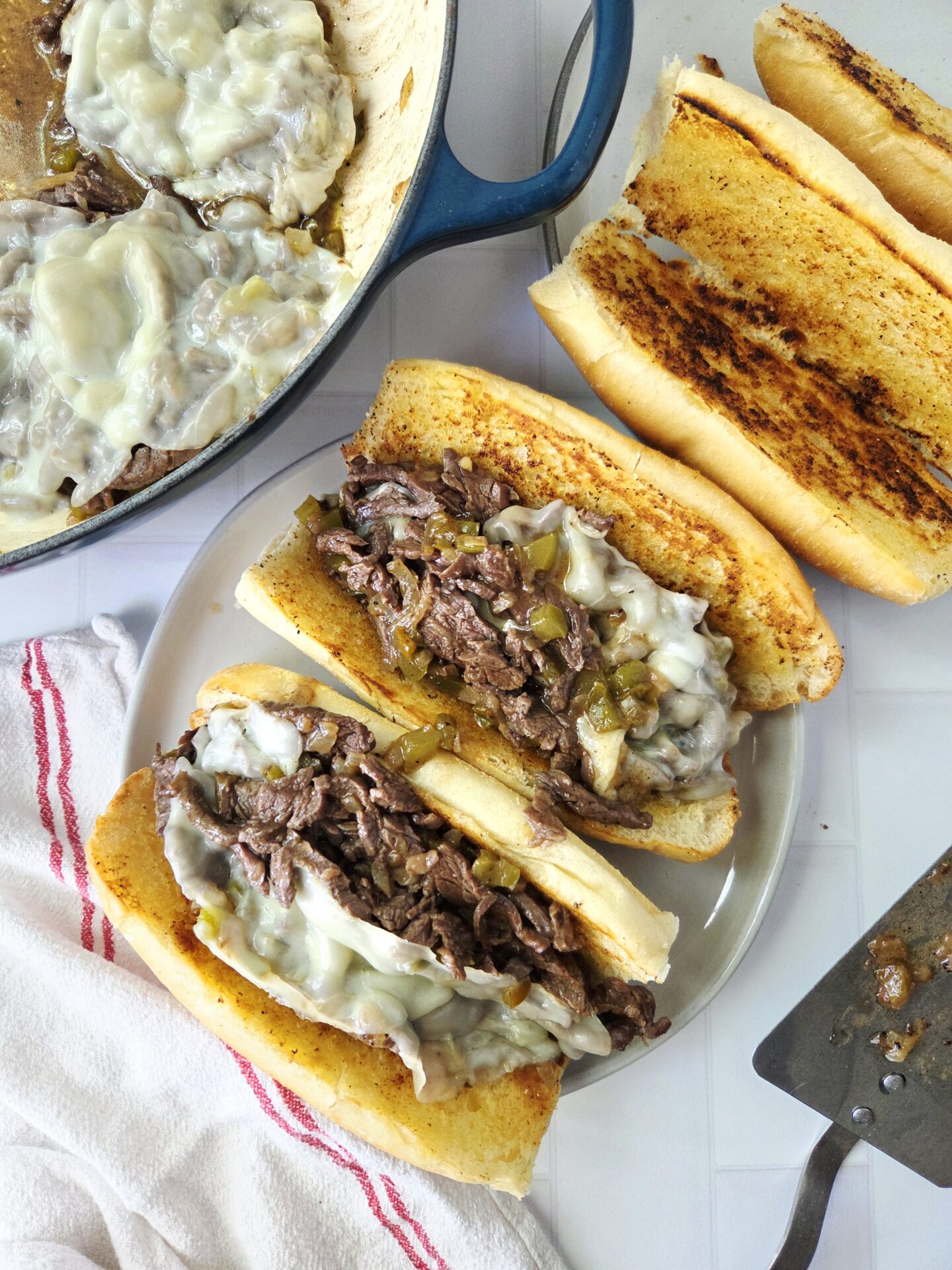 Quick and Easy Philly Cheesesteaks (Recipe Inspired by SOUL DANCING)