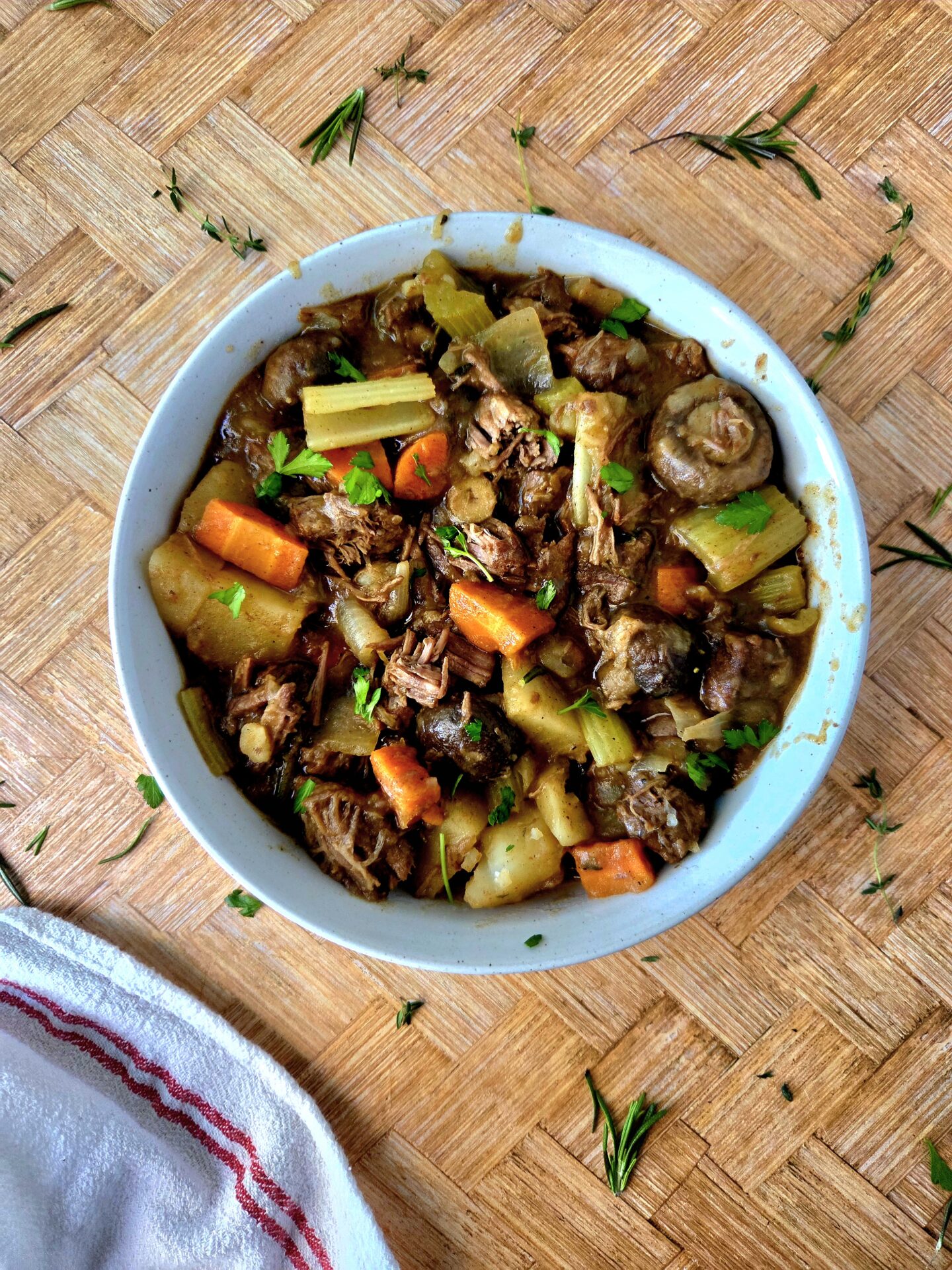 Apple Cider Beef Stew (Recipe Inspired by THE FROZEN RIVER)