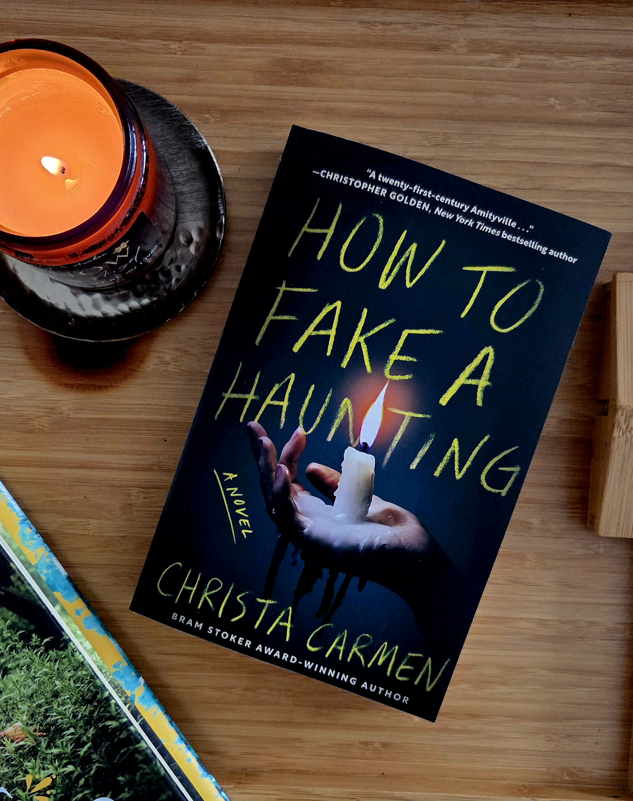 How to fake a haunting by christa carmen book cover