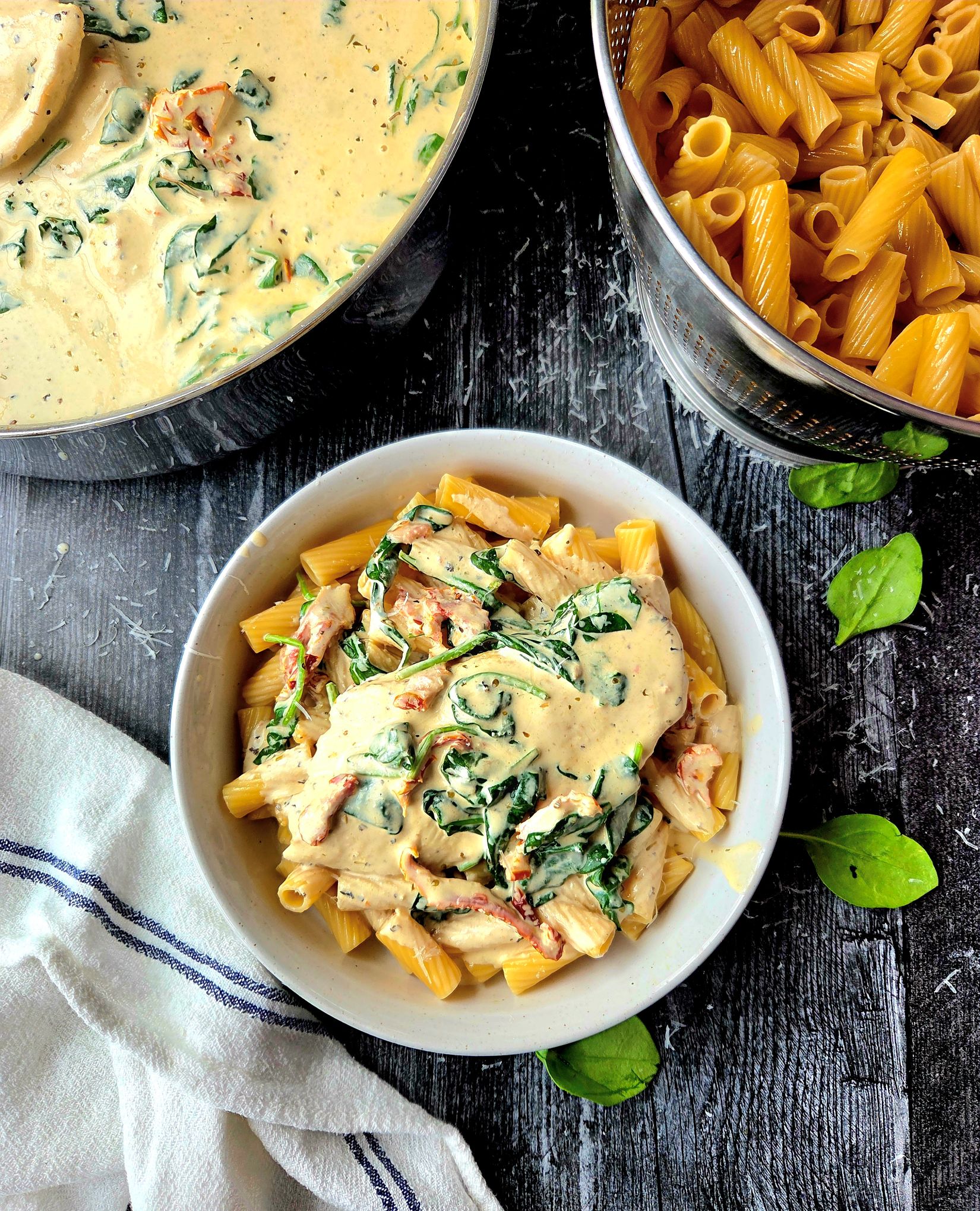 Creamy Tuscan Chicken (Recipe Inspired by THE ART OF BURNING HEATHER)