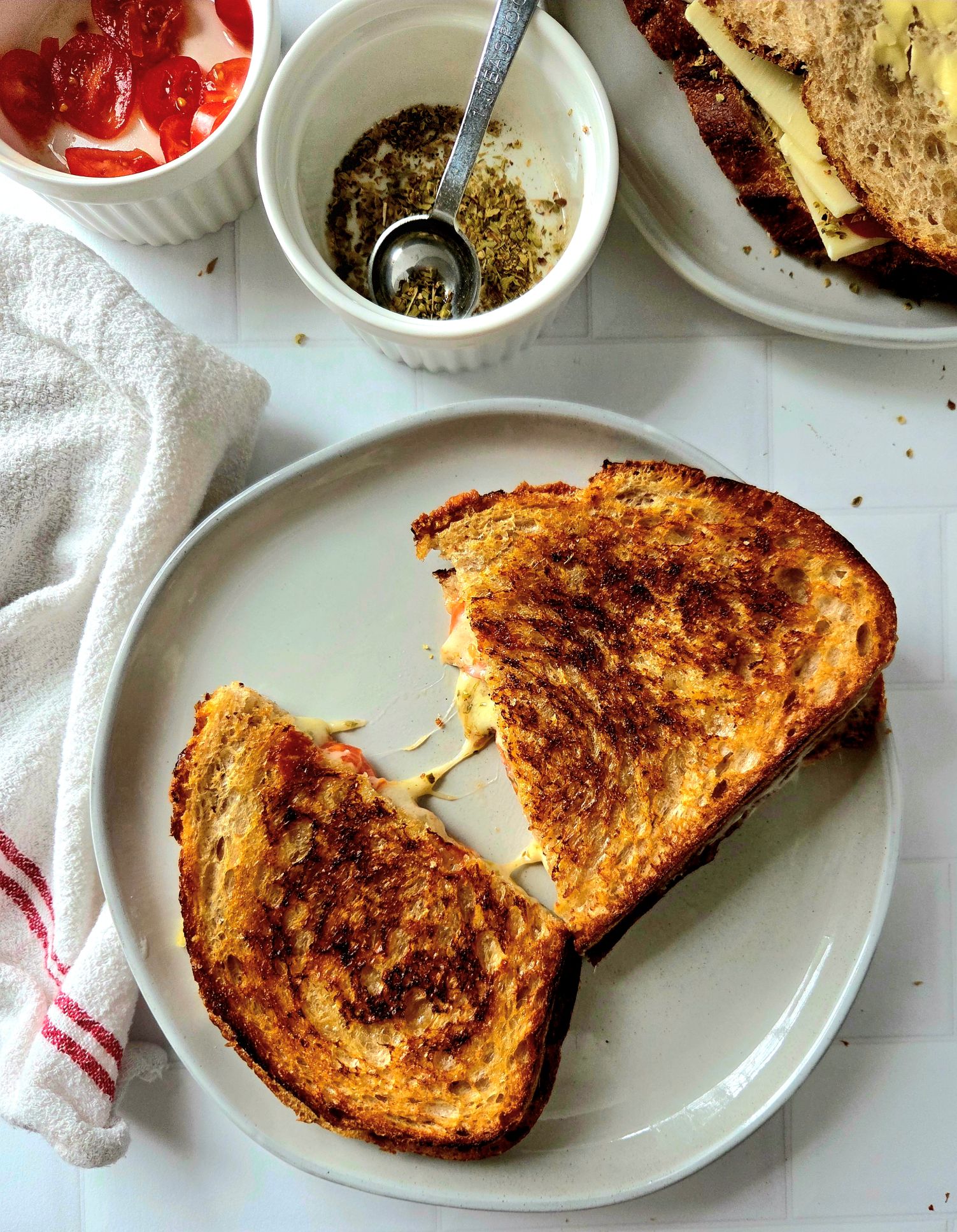 Pizza Grilled Cheese (Recipe Inspired by LITTLE MISS PETTY)