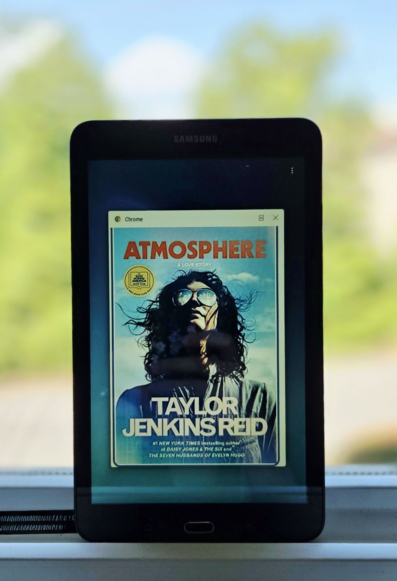 atmosphere book cover taylor jenkins reid