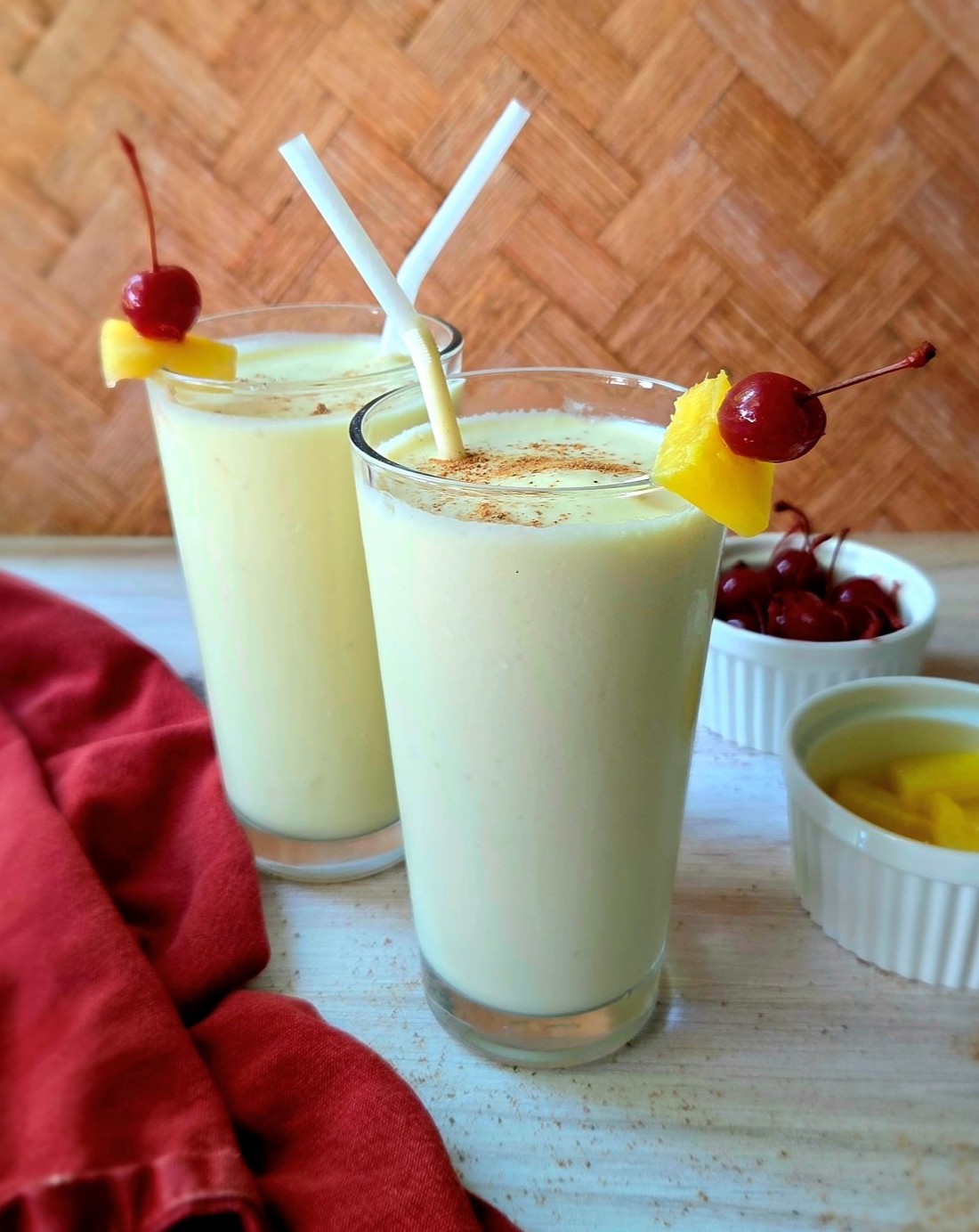 Pina Colada Mocktails