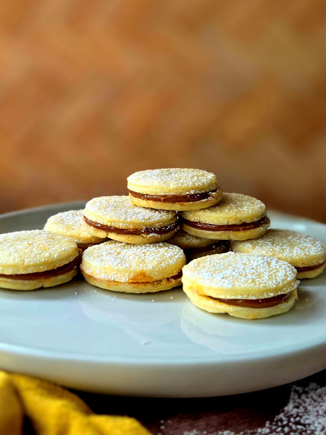 Grapefruit Alfajores Cookies