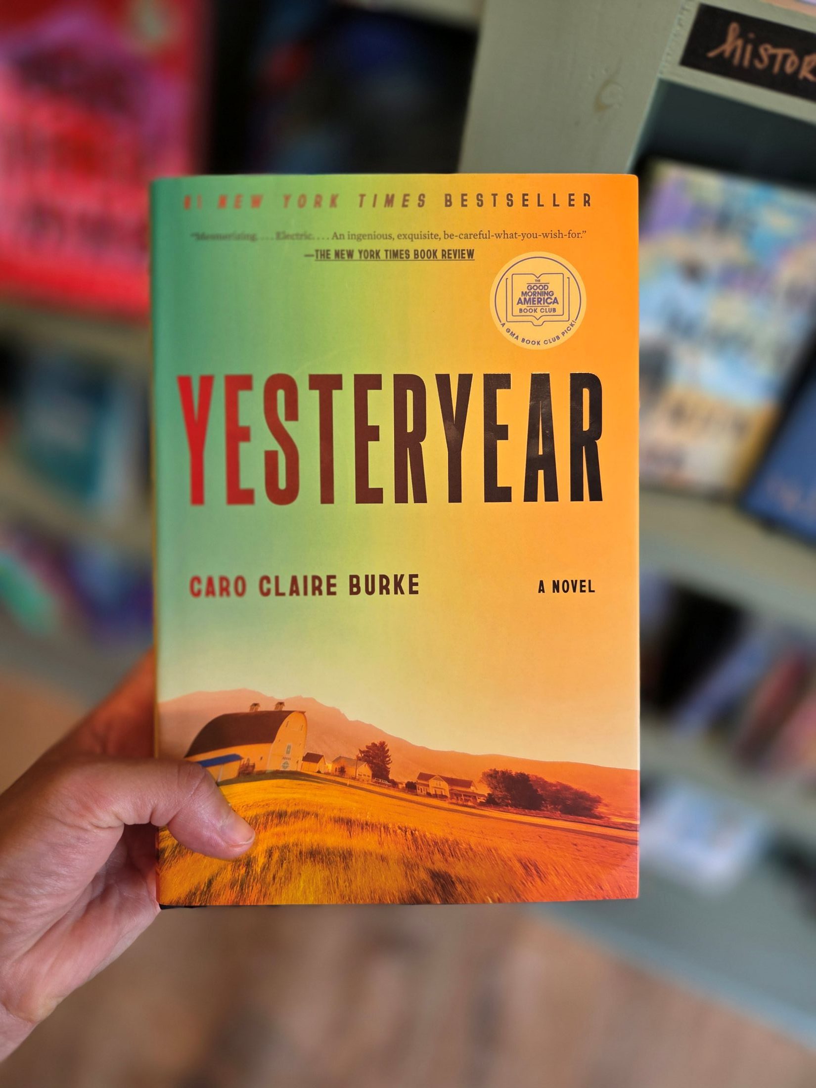 Yesteryear by Caro Claire Burke book cover